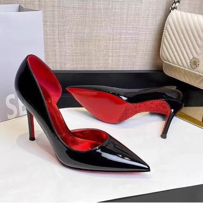 Women Shoes Luxury Brand - Elegant Hollow Women's High Heels Luxury
