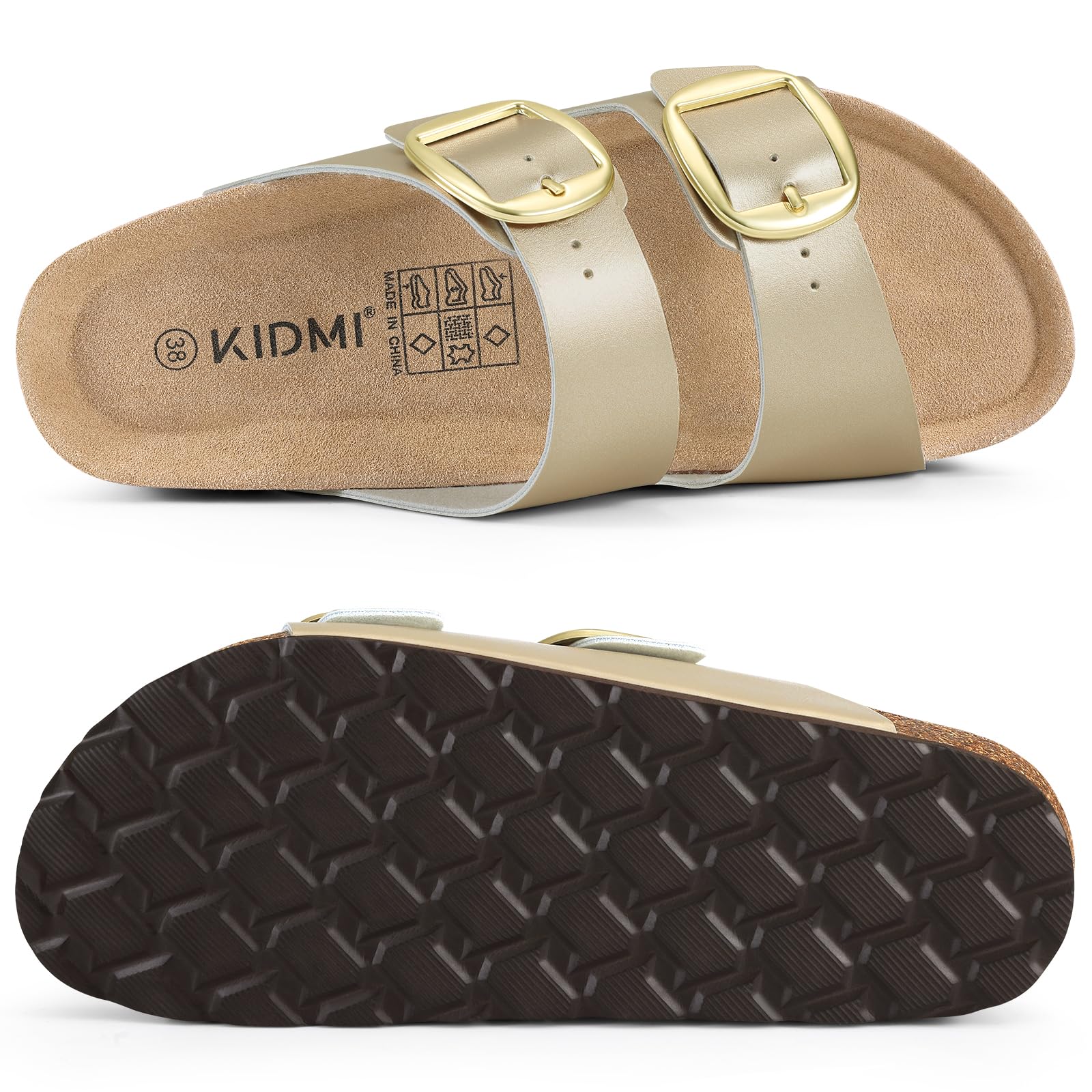 Women'S Shoes With Arch Support - Litfun Women's Fashion Cork Sandals Comfortable