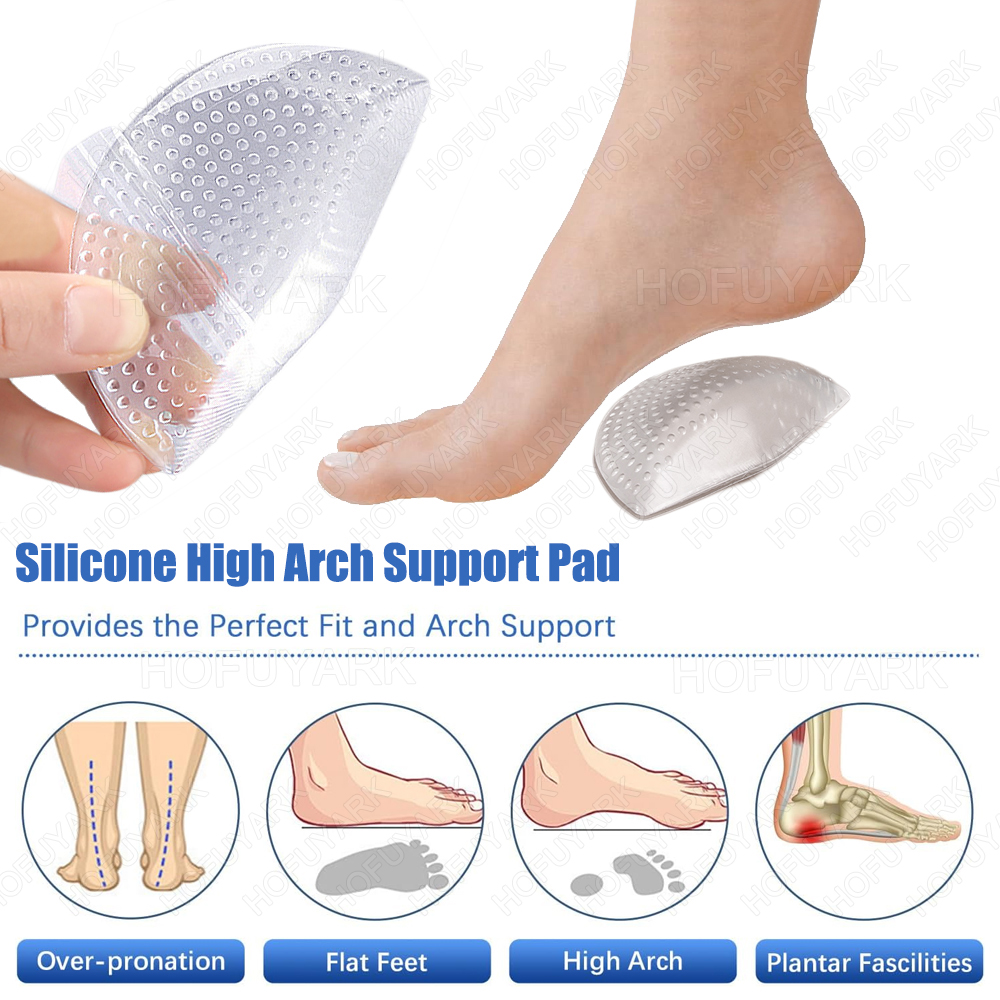 Women'S Shoes For Plantar Fasciitis - Silicone High Arch Support Pads for