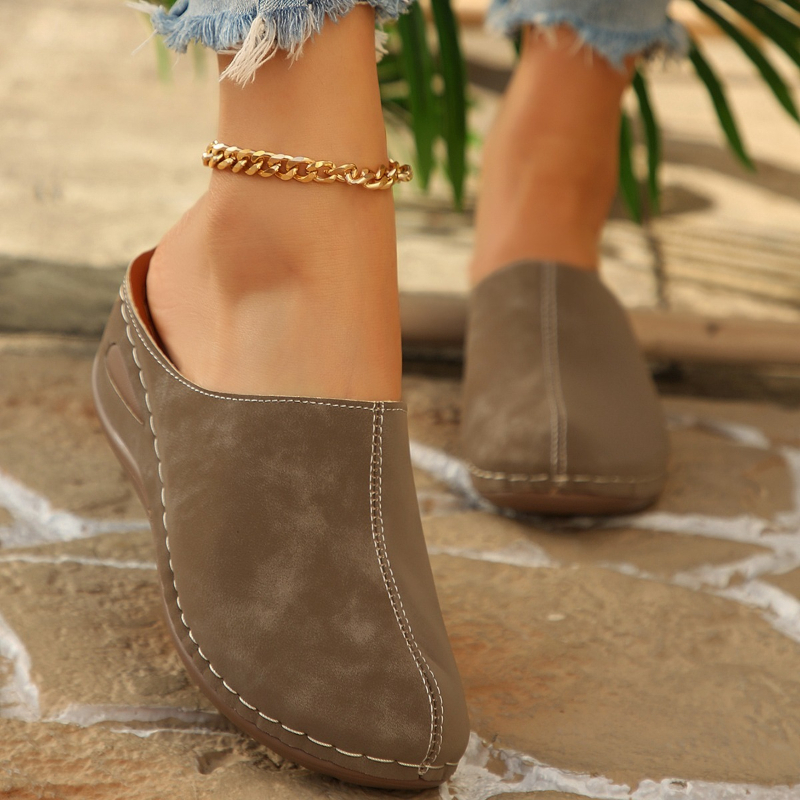 Women's Casual Wedge Mules Com - Women'S Shoes With Arch Support recensie en prijs