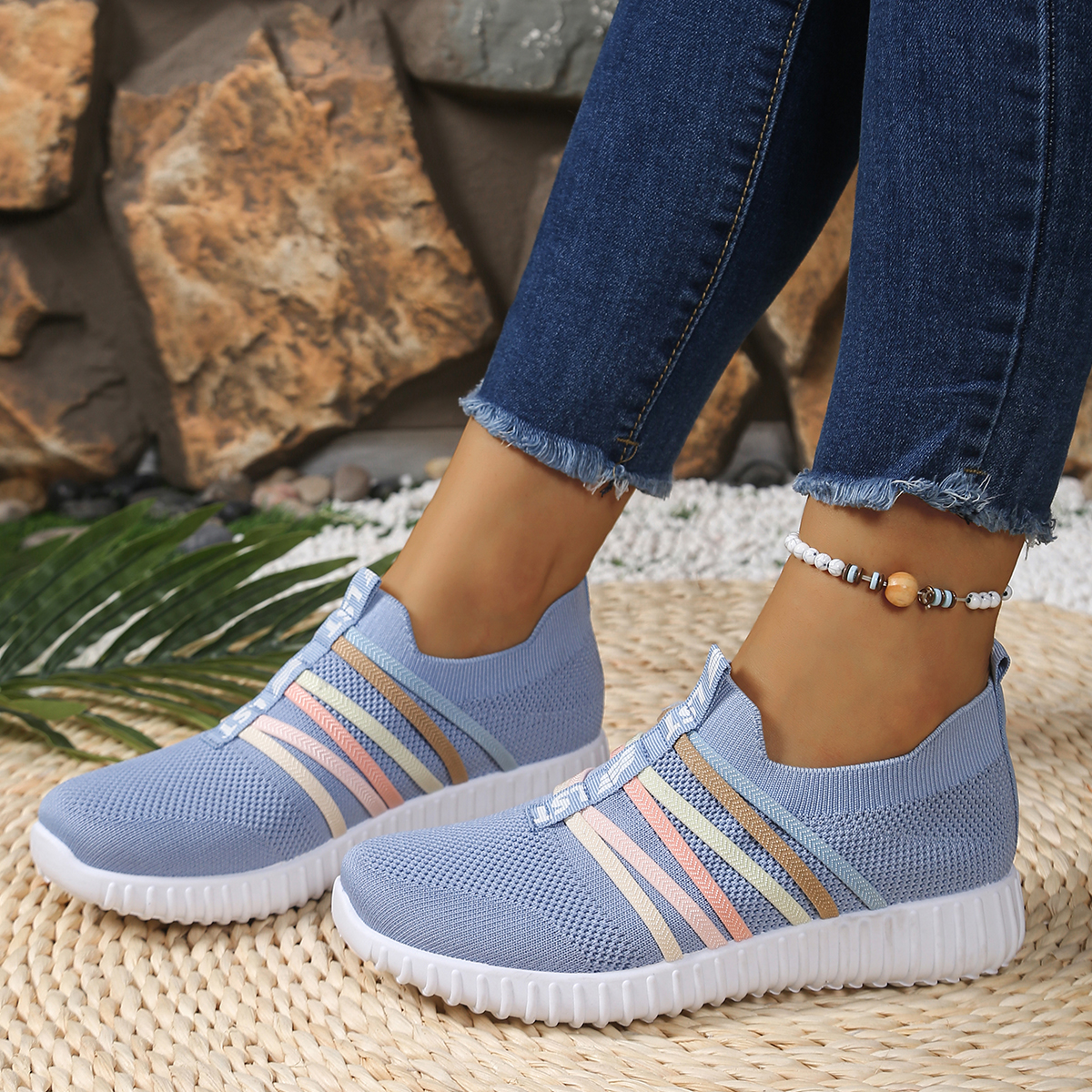 Delicate Rainbow with Pink Sho - Women'S Shoes For Plantar Fasciitis recensie en prijs