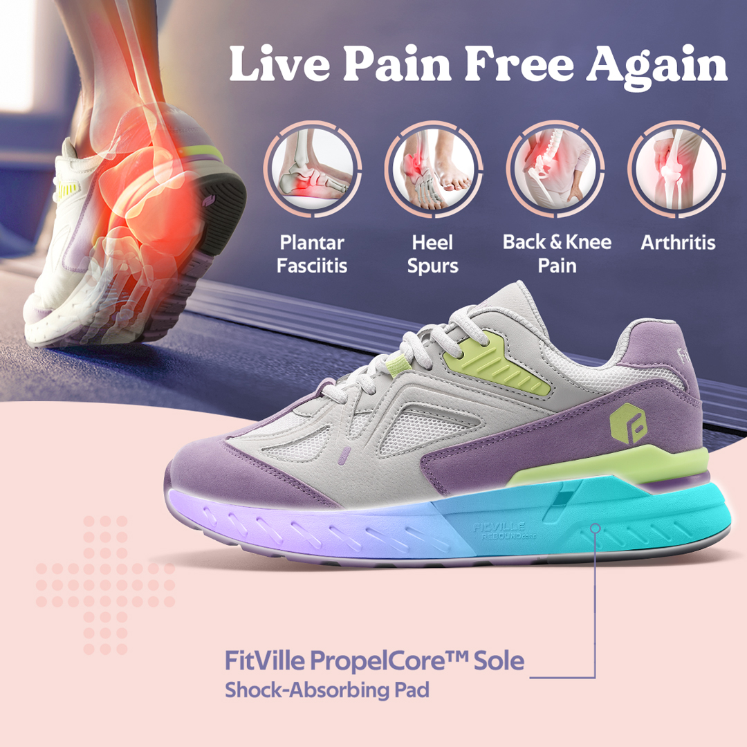 FitVille Women's Walking Shoes - Women'S Shoes For Plantar Fasciitis recensie en prijs
