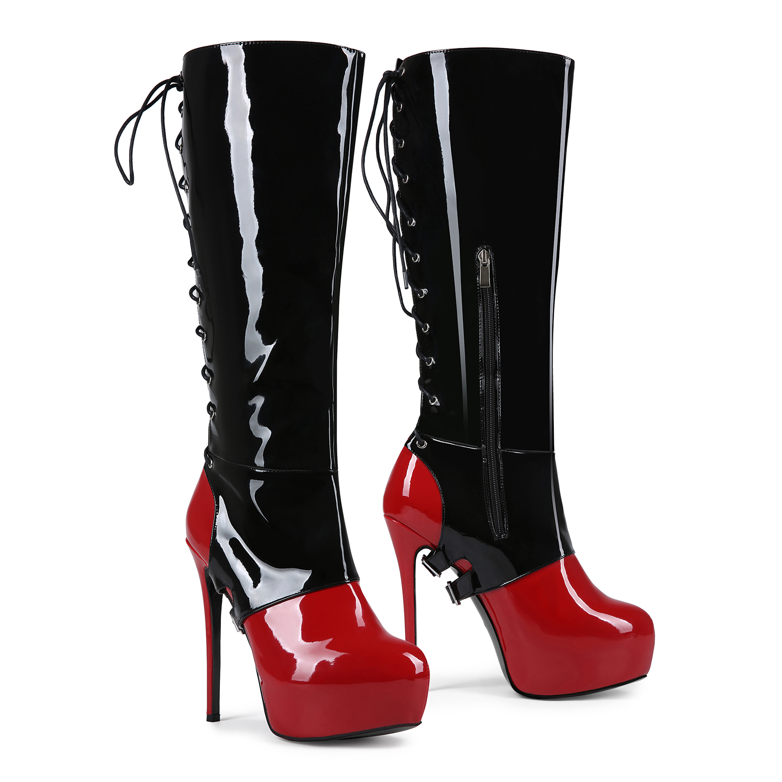 Frankie Hsu Goth Sexy Stiletto - Wide Fit Heels recensie en prijs