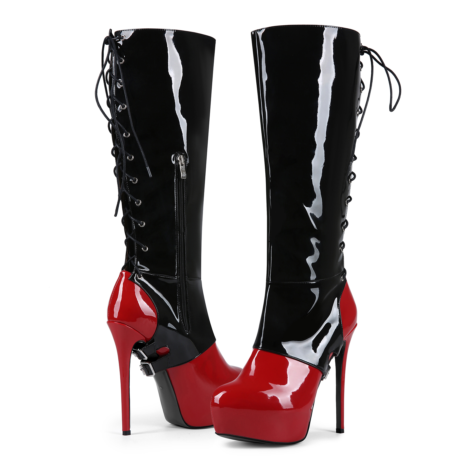 Frankie Hsu Goth Sexy Stiletto - Wide Fit Heels recensie en prijs
