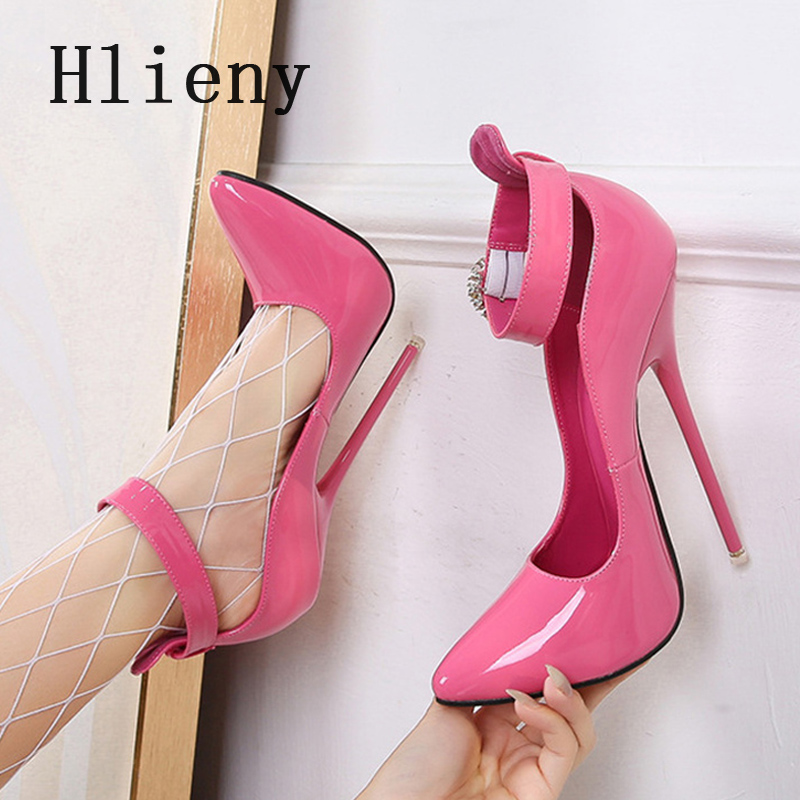 Hlieny Super High Heels 16cm W - Patent Leather Pump recensie en prijs