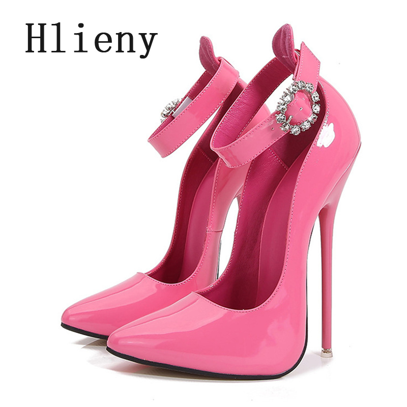 Hlieny Super High Heels 16cm W - Patent Leather Pump recensie en prijs