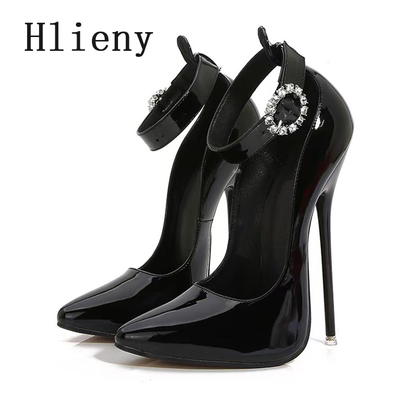 Hlieny Super High Heels 16cm W - Patent Leather Pump recensie en prijs