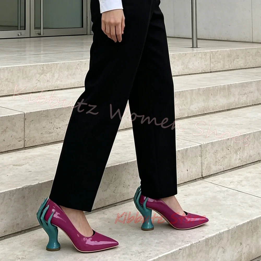 Hand Shape Heel Pumps Pointed  - Women'S Shoes Hands Free recensie en prijs