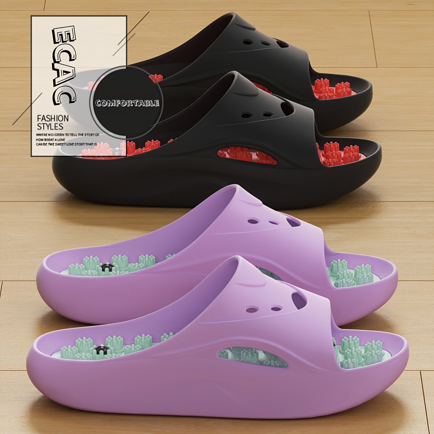 Women Men EVA Massage Slippers - Women'S Shoes To Men'S recensie en prijs