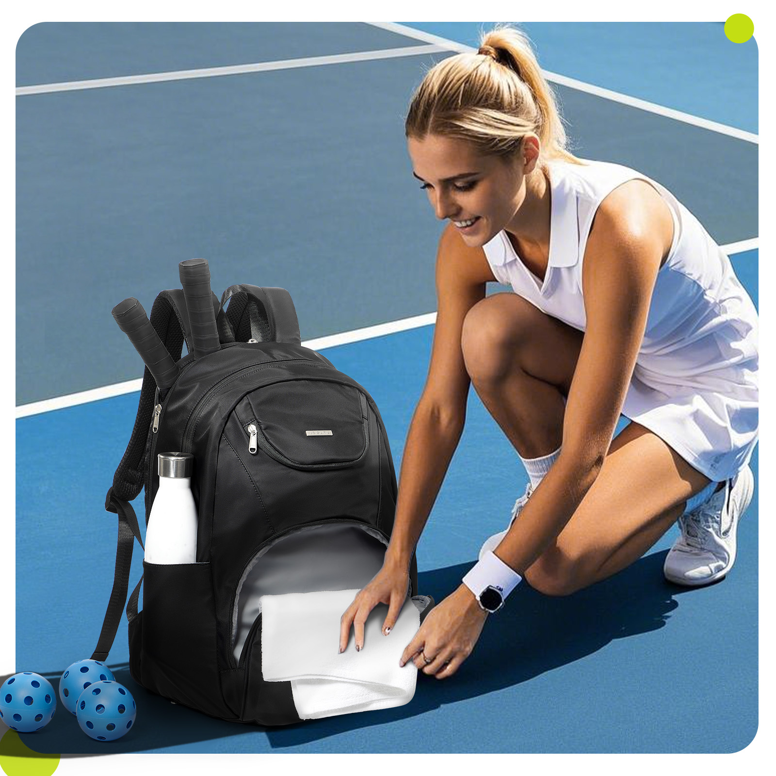 Tennis Bag Tennis Backpack 2 R - Women'S Shoes To Men'S recensie en prijs