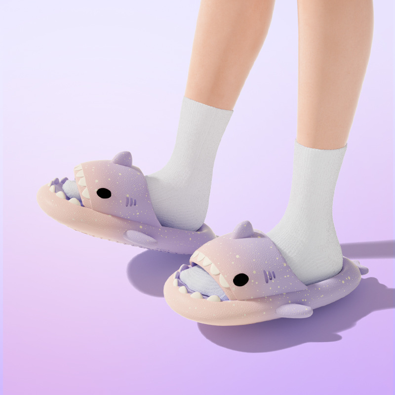 Cute Cartoon Shark Slippers Fo - Women'S Shoes To Men'S recensie en prijs