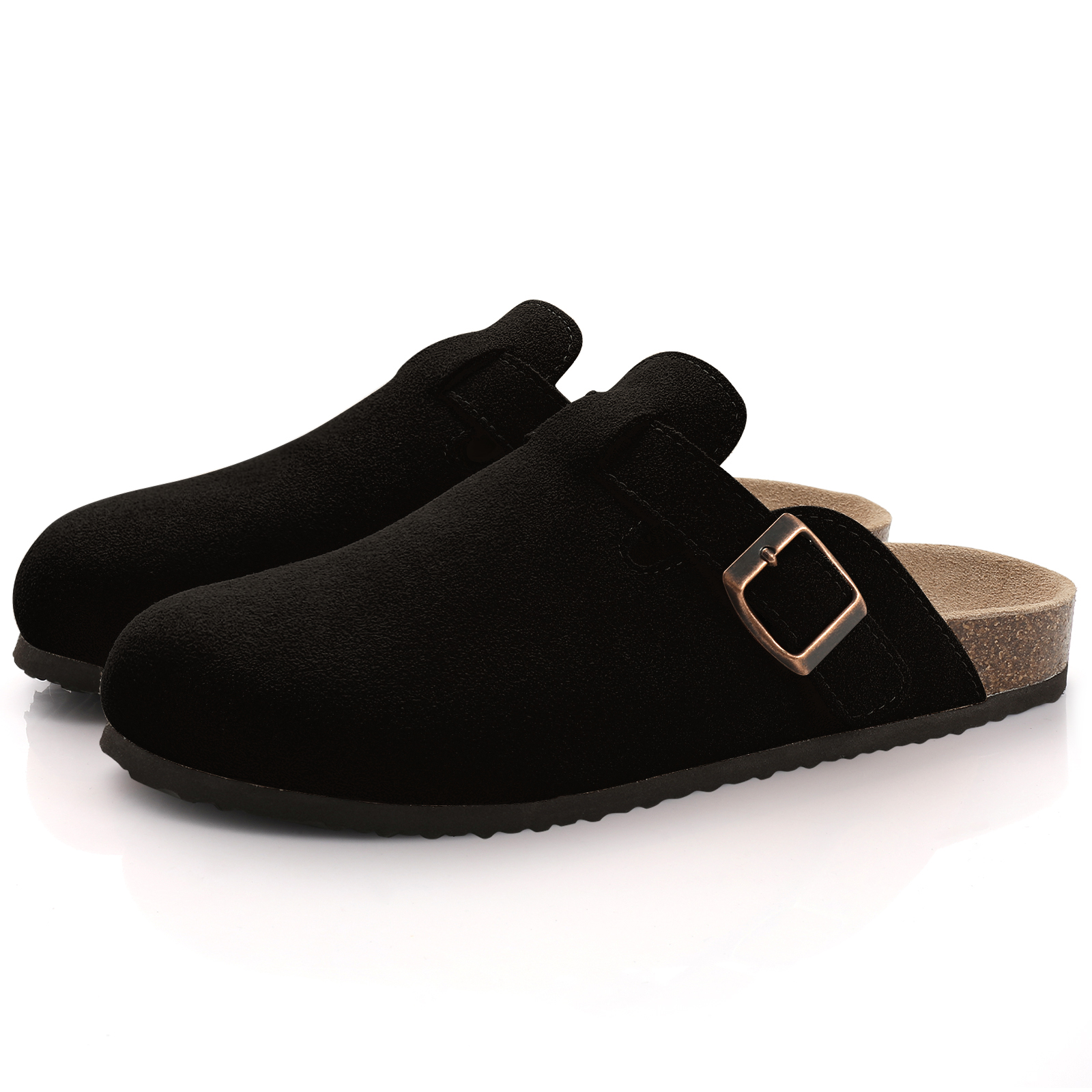 Fashion Women's Suede Mules Sl - Women'S Shoes With Arch Support recensie en prijs
