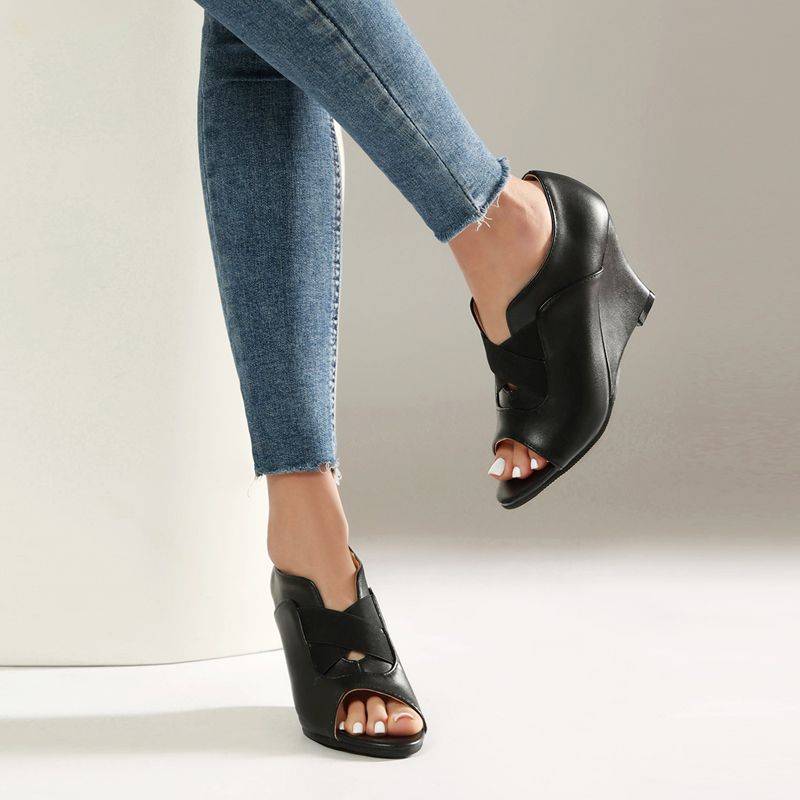 REAVE CAT Black Women Sandals  - Women'S Shoes Extended Sizes recensie en prijs