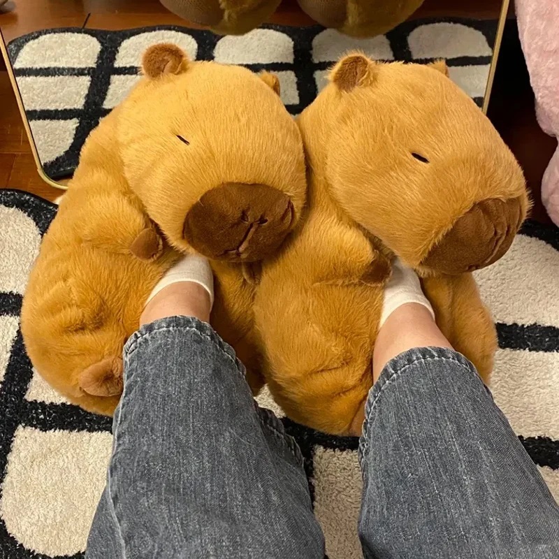 Novelty capybara slippers unis - Women Shoes Winter recensie en prijs