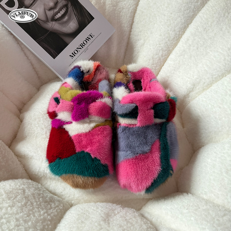 New Girl Luxury Mink Fur Slipp - Women Shoes Winter recensie en prijs