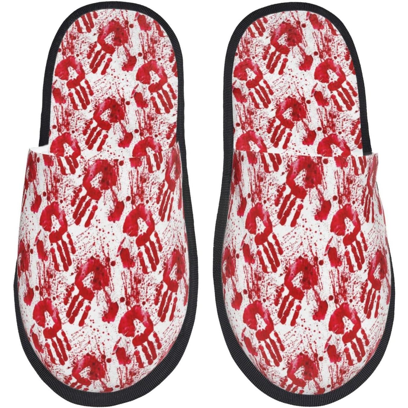 Bloody Hand Print Women Slippe - Women'S Shoes Hands Free recensie en prijs