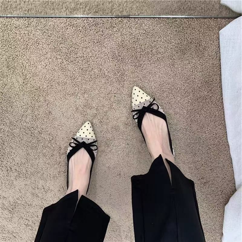 2026 Summer New Polka Dot Sing - Slingback Pumps Women recensie en prijs