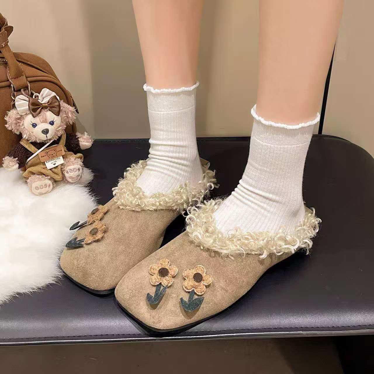 2026 Fall winter flat plush sl - Women'S Shoes Hands Free recensie en prijs