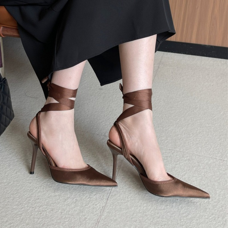 Snake Satin Ankle Strap Luxury - Women Shoes Luxury Brand recensie en prijs