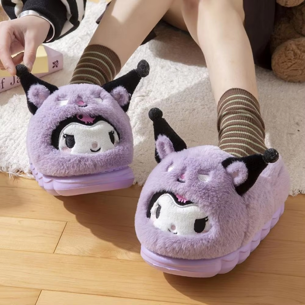 Anime Winter Plush Slippers Ku - Women Shoes Winter recensie en prijs