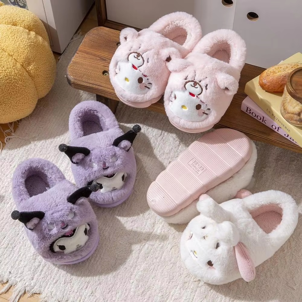 Anime Winter Plush Slippers Ku - Women Shoes Winter recensie en prijs