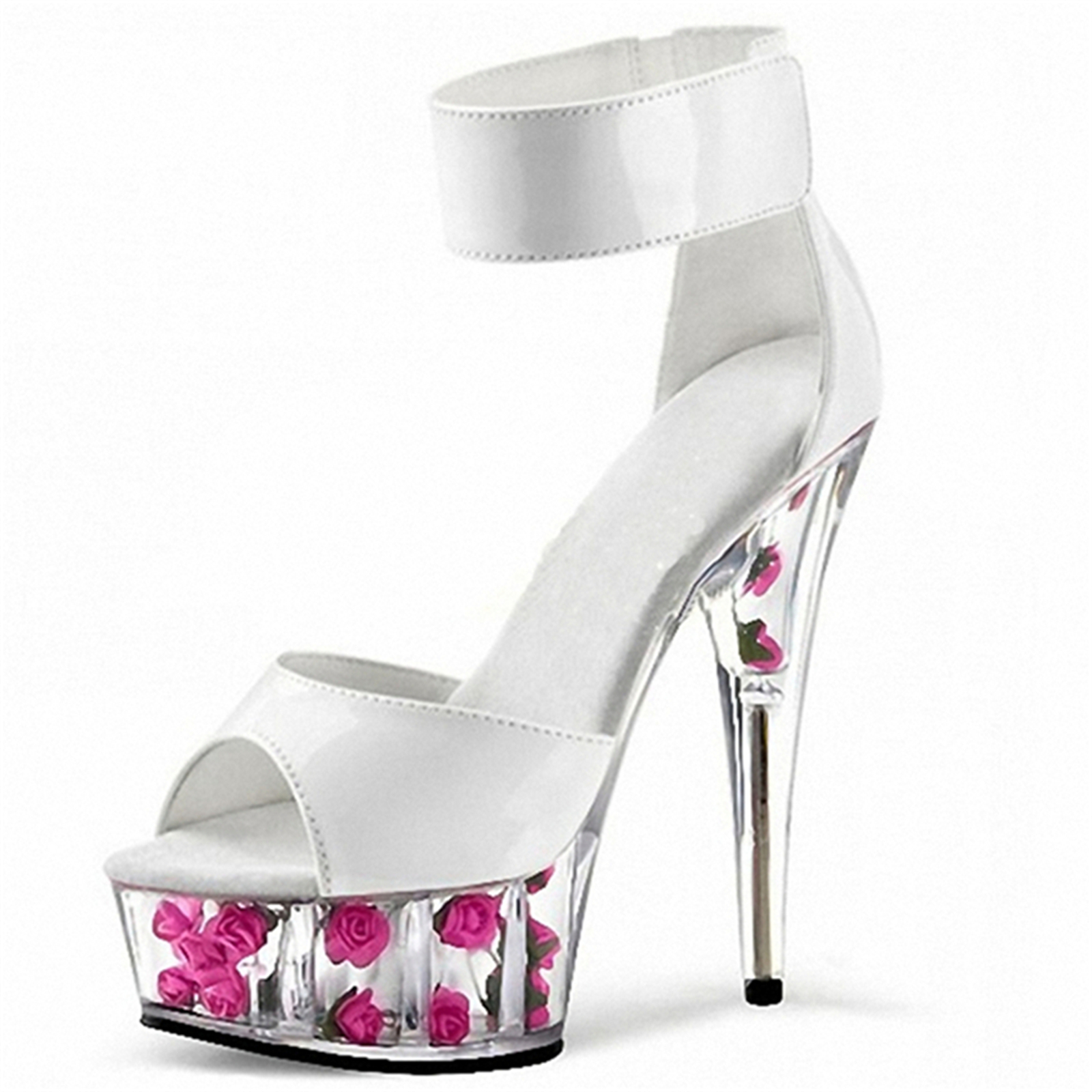 Neo Gothic Heels 15cm - Black  - Wide Fit Heels recensie en prijs