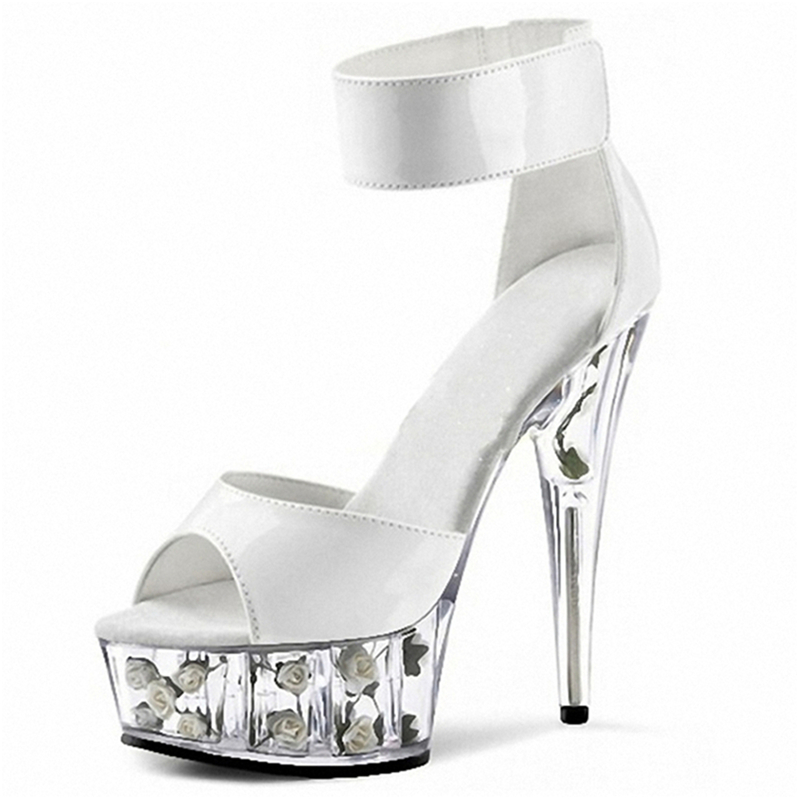 Neo Gothic Heels 15cm - Black  - Wide Fit Heels recensie en prijs