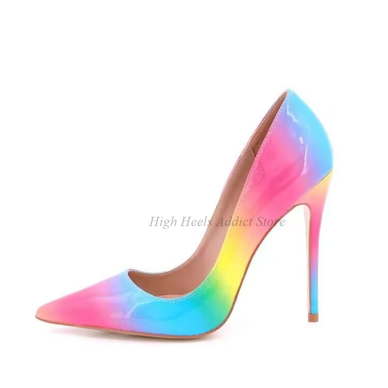 Rainbow Patent Leather Sexy Hi - Patent Leather Pump recensie en prijs