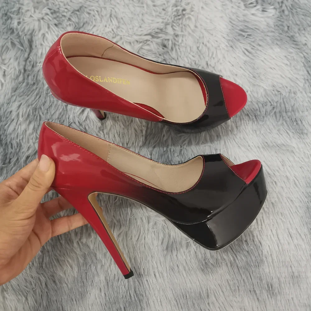 Women Stilettos Sexy Pumps 14c - Patent Leather Pump recensie en prijs