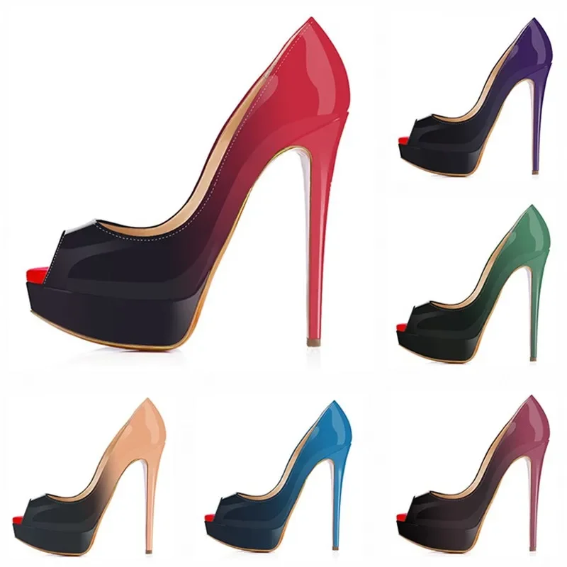 Women Stilettos Sexy Pumps 14c - Patent Leather Pump recensie en prijs