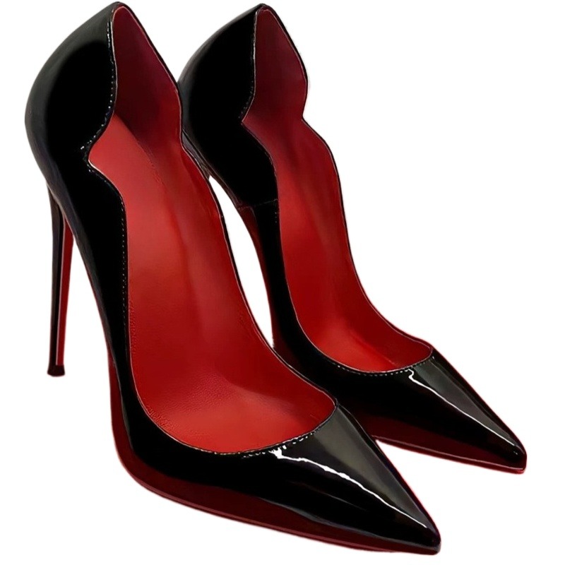 Spring shallow mouth patent le - Patent Leather Pump recensie en prijs