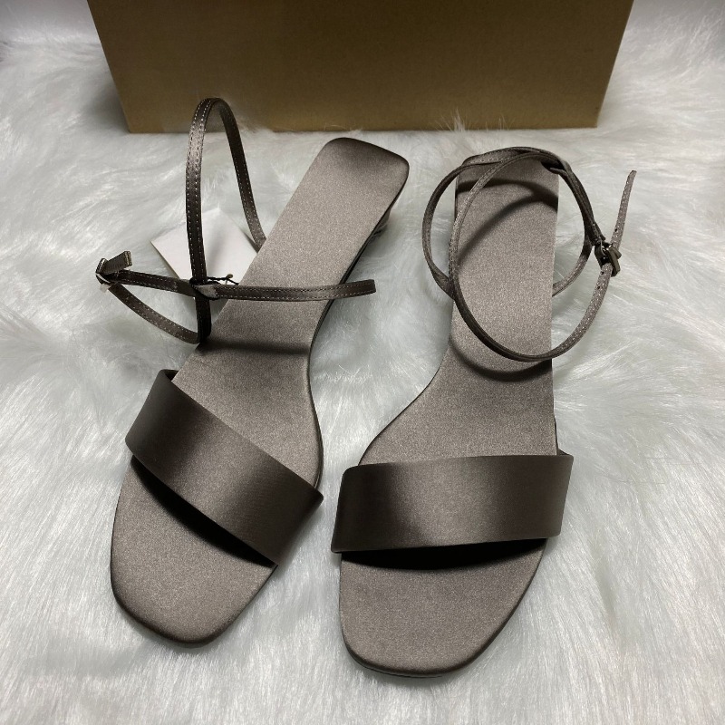 Luxury Satin Ankle Strap Low H - Women Shoes Luxury Brand recensie en prijs
