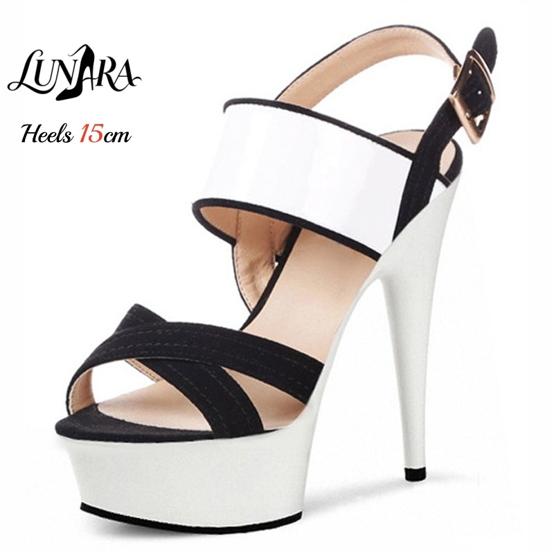 15cm/6Inch Clear Platform Stil - Clear Strap Heel recensie en prijs