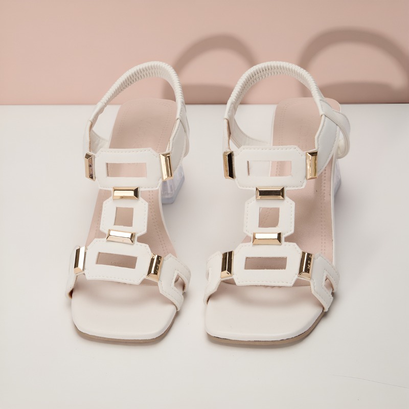 Fashion Plus Size Simple Elega - Clear Strap Heel recensie en prijs