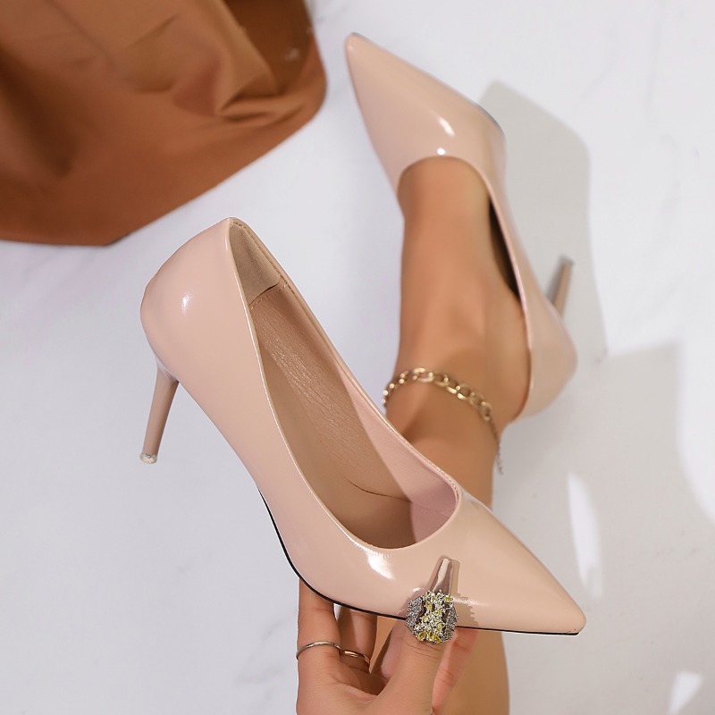 Patent Leather Nude High Heels - Patent Leather Pump recensie en prijs