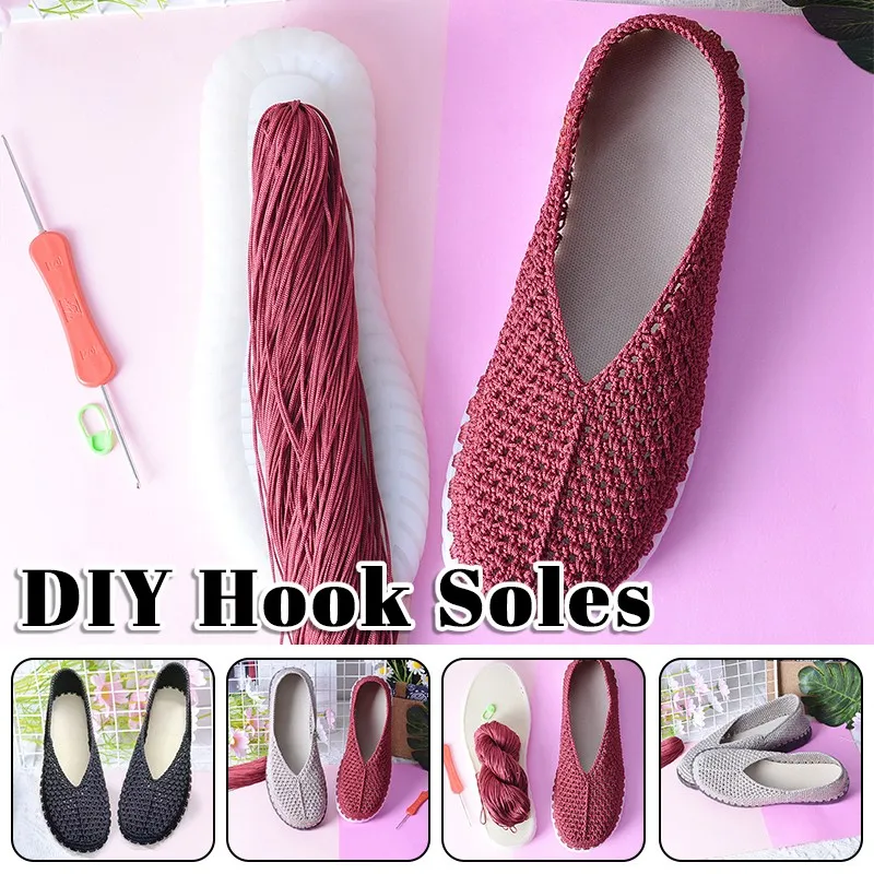 Handwoven DIY Shoes Crocheted  - Women'S Shoes Hands Free recensie en prijs