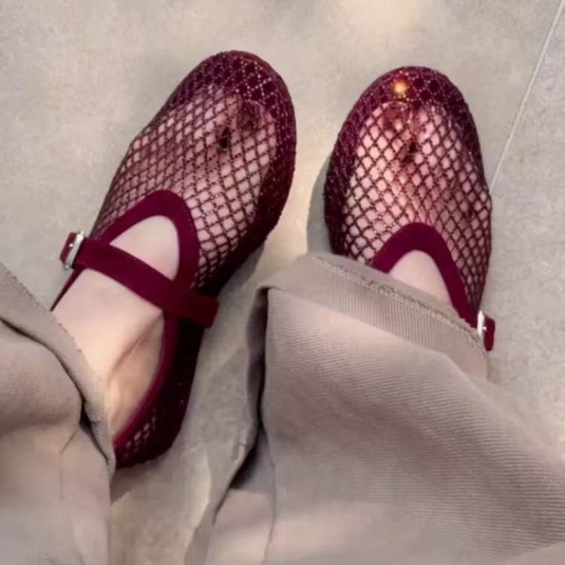 Hollow Rhinestone Baotou Sanda - Slingback Pumps Women recensie en prijs