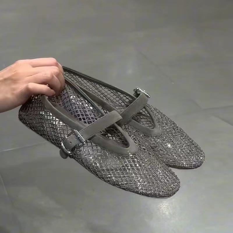 Hollow Rhinestone Baotou Sanda - Slingback Pumps Women recensie en prijs