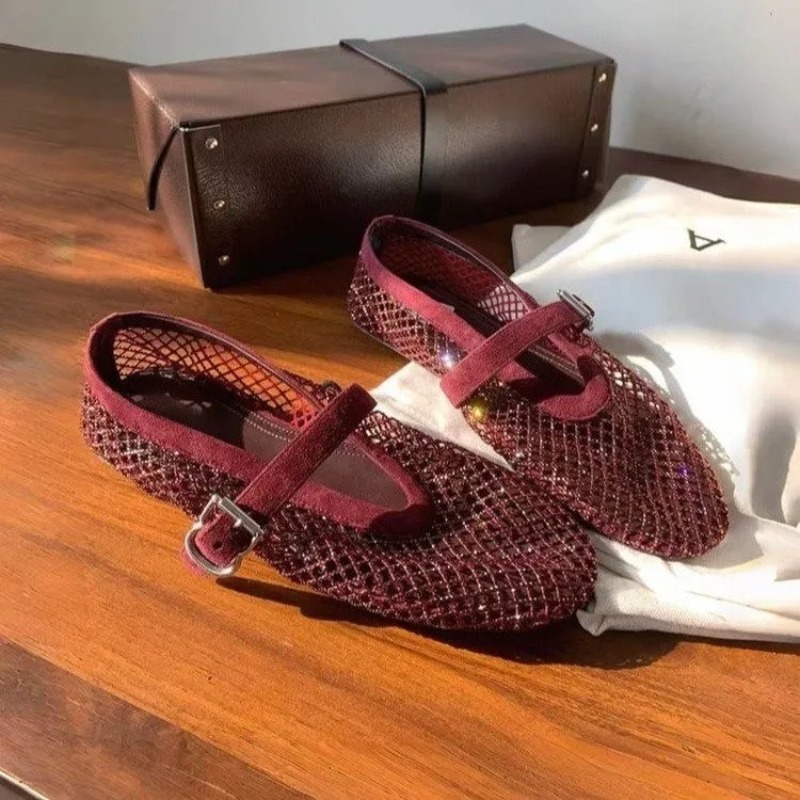 Hollow Rhinestone Baotou Sanda - Slingback Pumps Women recensie en prijs