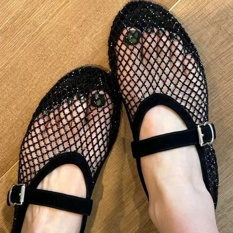 Hollow Rhinestone Baotou Sanda - Slingback Pumps Women recensie en prijs