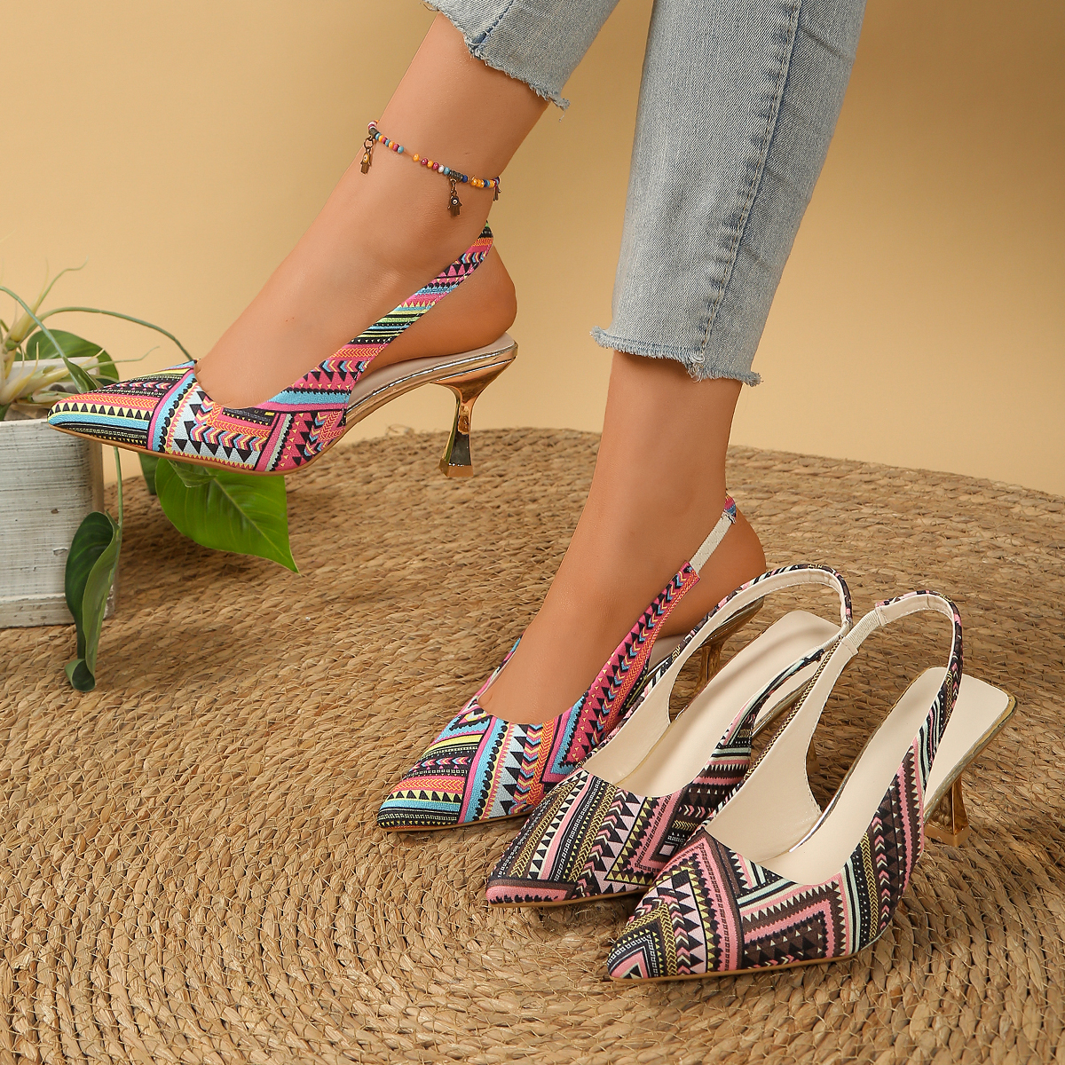Women Sandals Colorful High He - Women Shoes Luxury Brand recensie en prijs