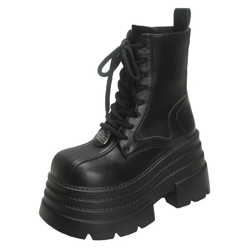 Women Boots Gothic Leather Wom - Women Shoes Luxury Brand recensie en prijs