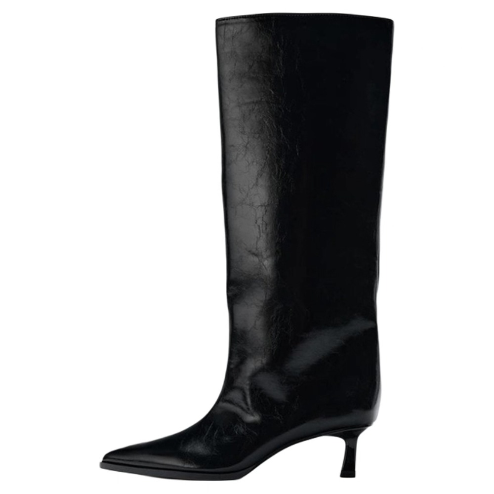 2026 Wide Boot Tube Pointed To - Wide Fit Heels recensie en prijs