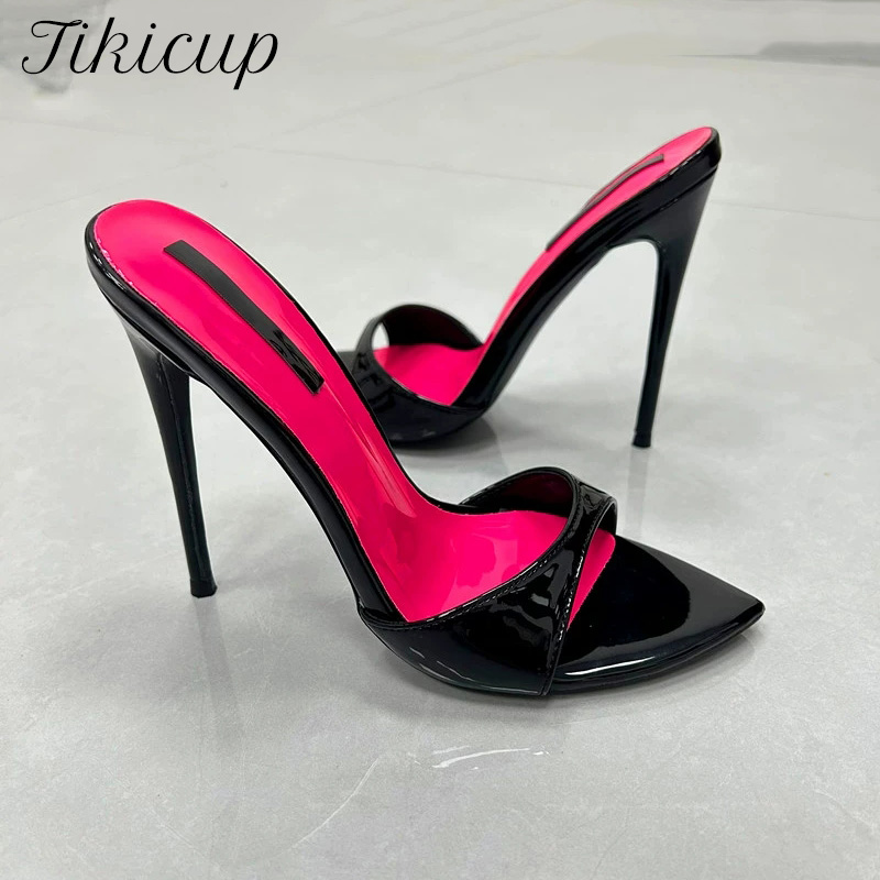 Woman Stilettos 12cm Slipper S - Patent Leather Pump recensie en prijs