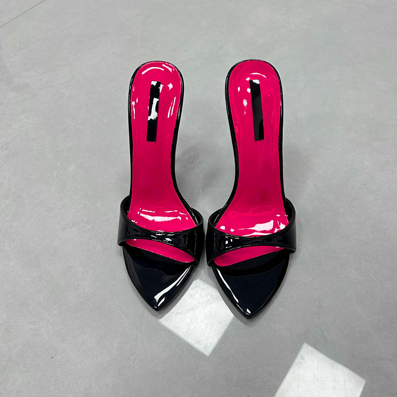 Woman Stilettos 12cm Slipper S - Patent Leather Pump recensie en prijs