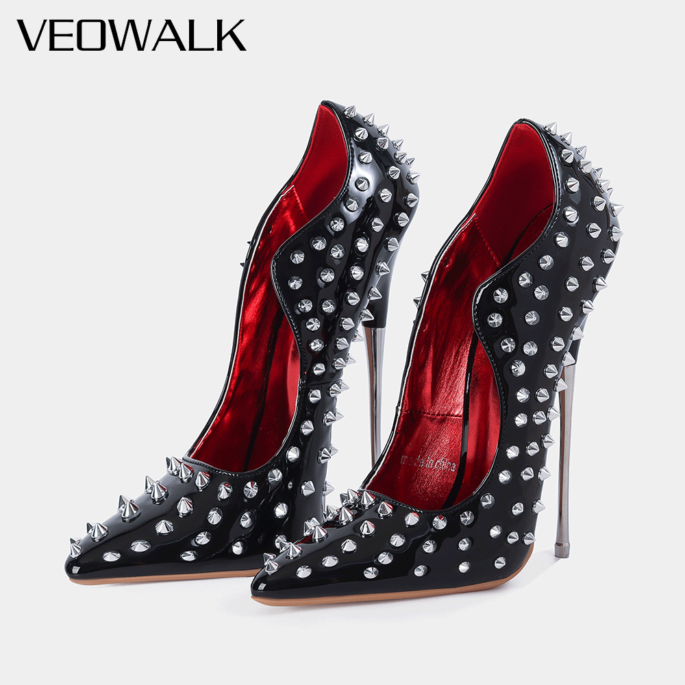 NEW Sexy 16CM Metal Stiletto H - Patent Leather Pump recensie en prijs