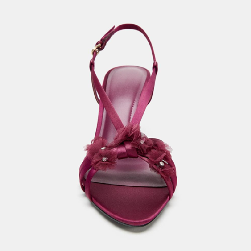 Satin Flower Brand Women Sanda - Women Shoes Luxury Brand recensie en prijs
