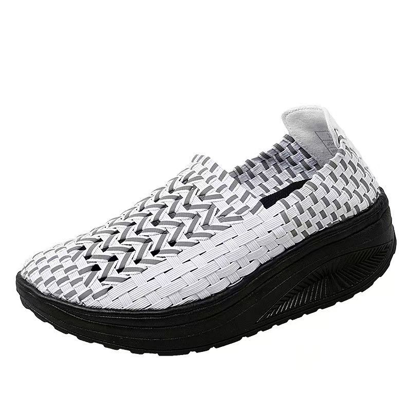 Woman Hand Woven Wedges Casual - Women'S Shoes Hands Free recensie en prijs
