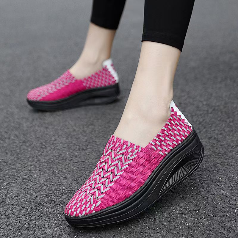 Woman Hand Woven Wedges Casual - Women'S Shoes Hands Free recensie en prijs