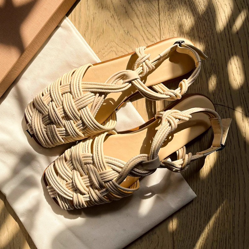 Vintage Hand-woven Flat-bottom - Women'S Shoes Hands Free recensie en prijs